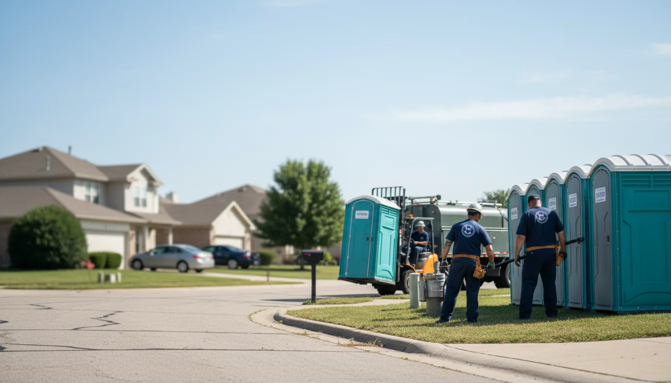 Porta Potty Rental in Cedarbluff, MS near me